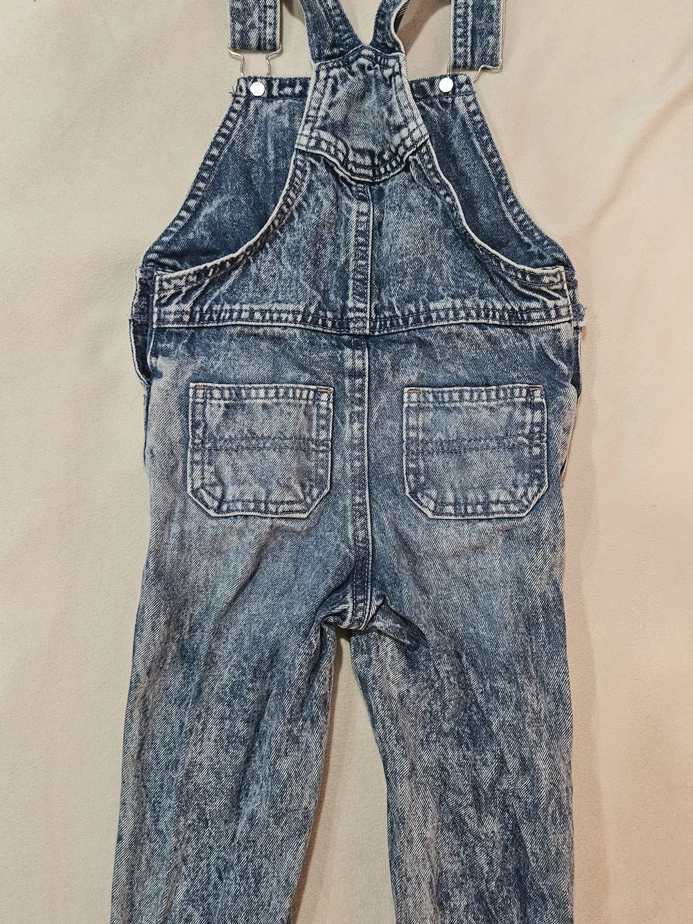 Wonder Nation Toddlers Denim Overalls - 18 Months